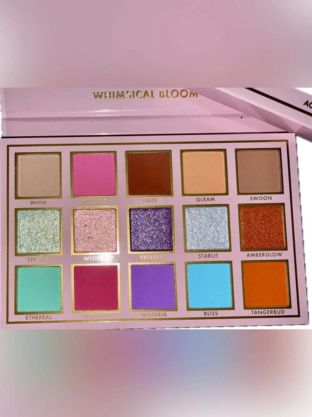 Ace Beaute Whimsical Bloom Eyeshadow Palette - 15 Color Palette NIB